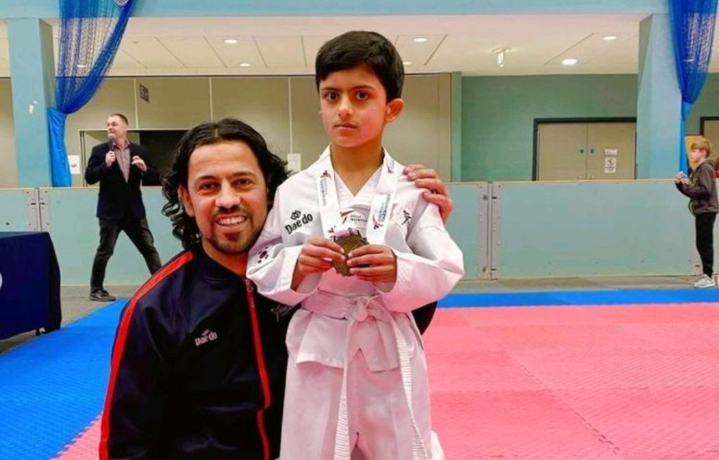 Six year old deaf boy wins gold at British Taekwondo Championships ...