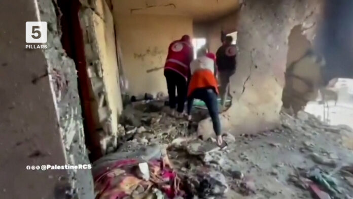 Israel bombs Palestine Red Crescent HQ