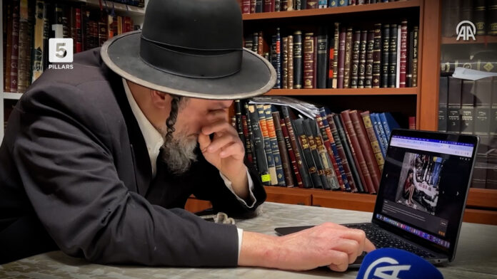 Images from Gaza bring anti-Zionist Rabbi to tears