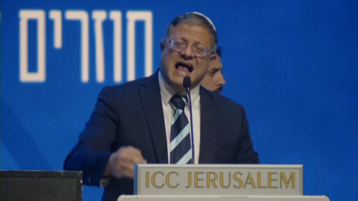 Israeli government minister calls for “voluntary migration” from Gaza