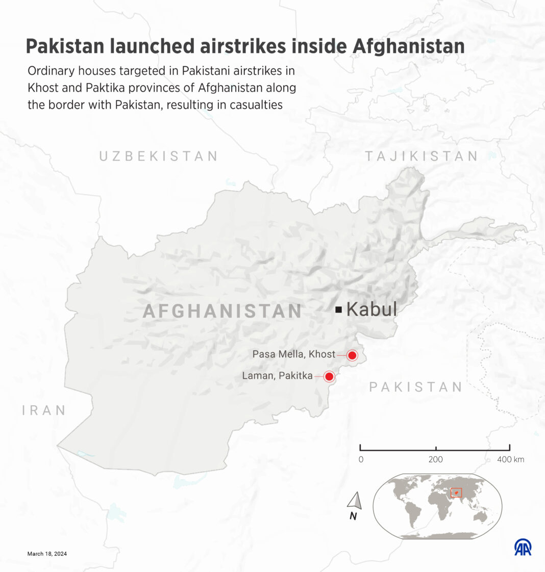 Pakistani military kills eight in airstrikes on Afghanistan – 5Pillars