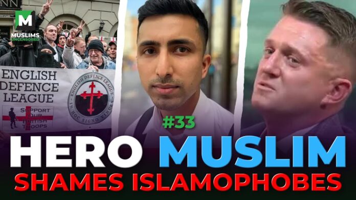 Heroic Muslim shames pitiful far-right amid racist riots and Takbir chanting row | Muslims Uncensored