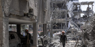 Iran strikes back at Israel as intense fighting continues overnight