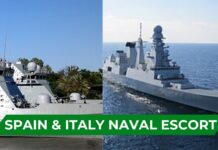 Italy and Spain send warships to protect Gaza flotilla