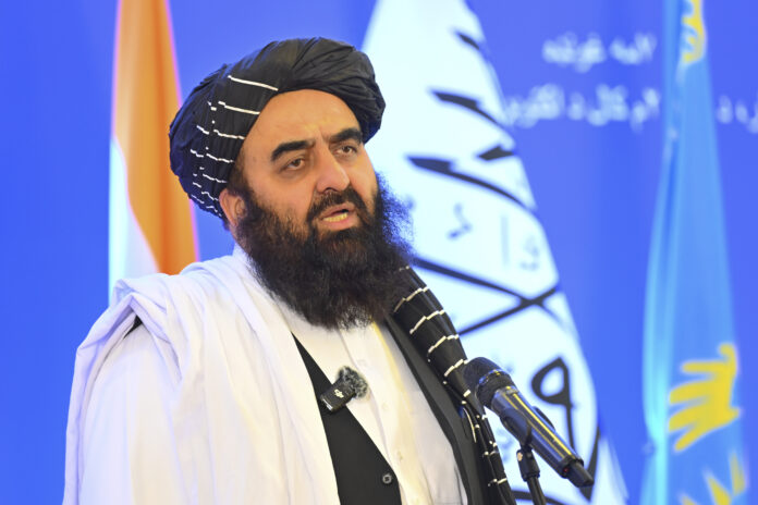 Sharia-compliant Afghan press conference frustrates Indian feminists