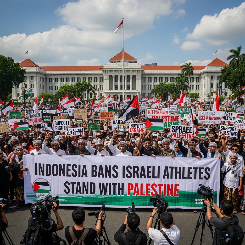 Indonesia bans Israeli athletes from World Gymnastics Championships