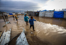 IN PICTURES: Nightmare floods devastate displacement camps in Gaza