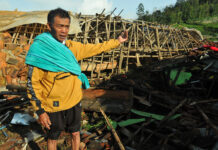 Death toll rises to 10 as Indonesia landslide leaves scores missing