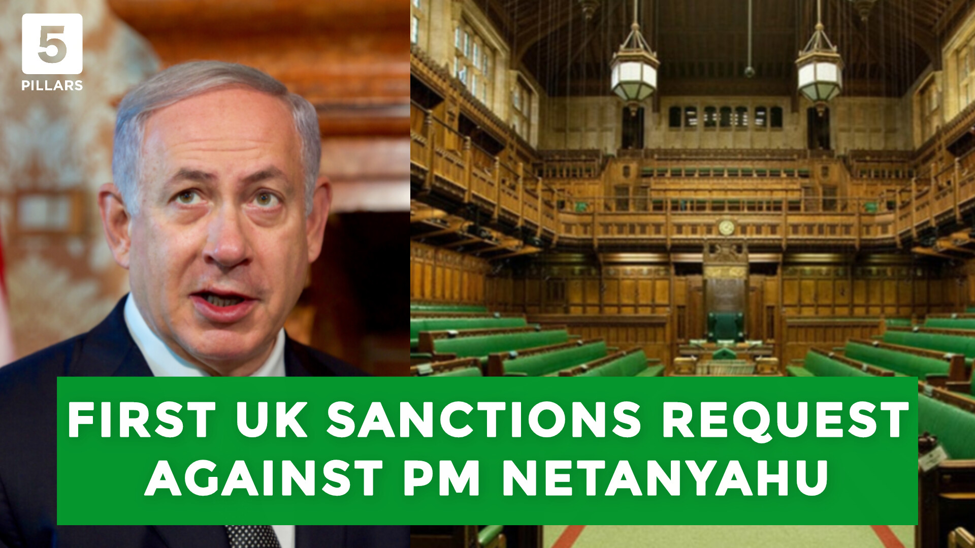 UK government urged to apply sanctions against Benjamin Netanyahu