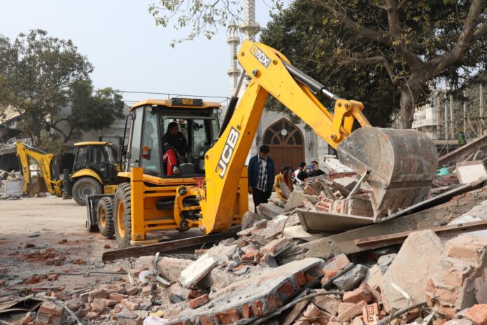 Demolition near old mosque triggers protests and police action in Delhi