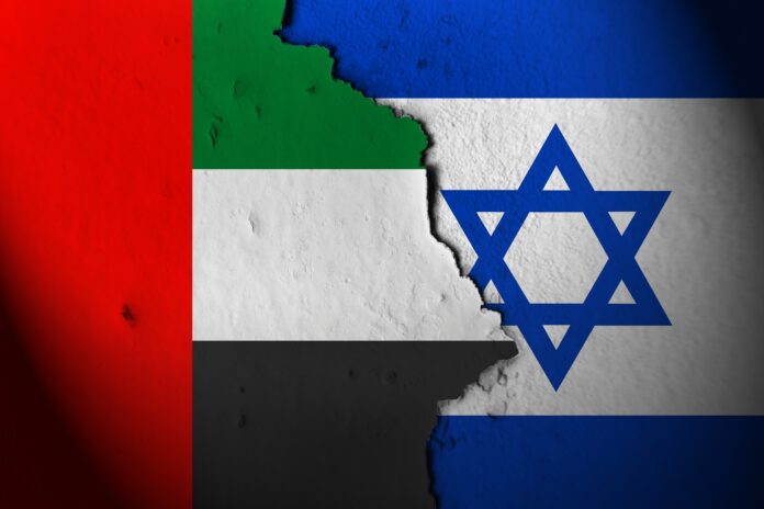 Relations,Between,United,Arab,Emirates,And,Israel.,United,Arab,Emirates