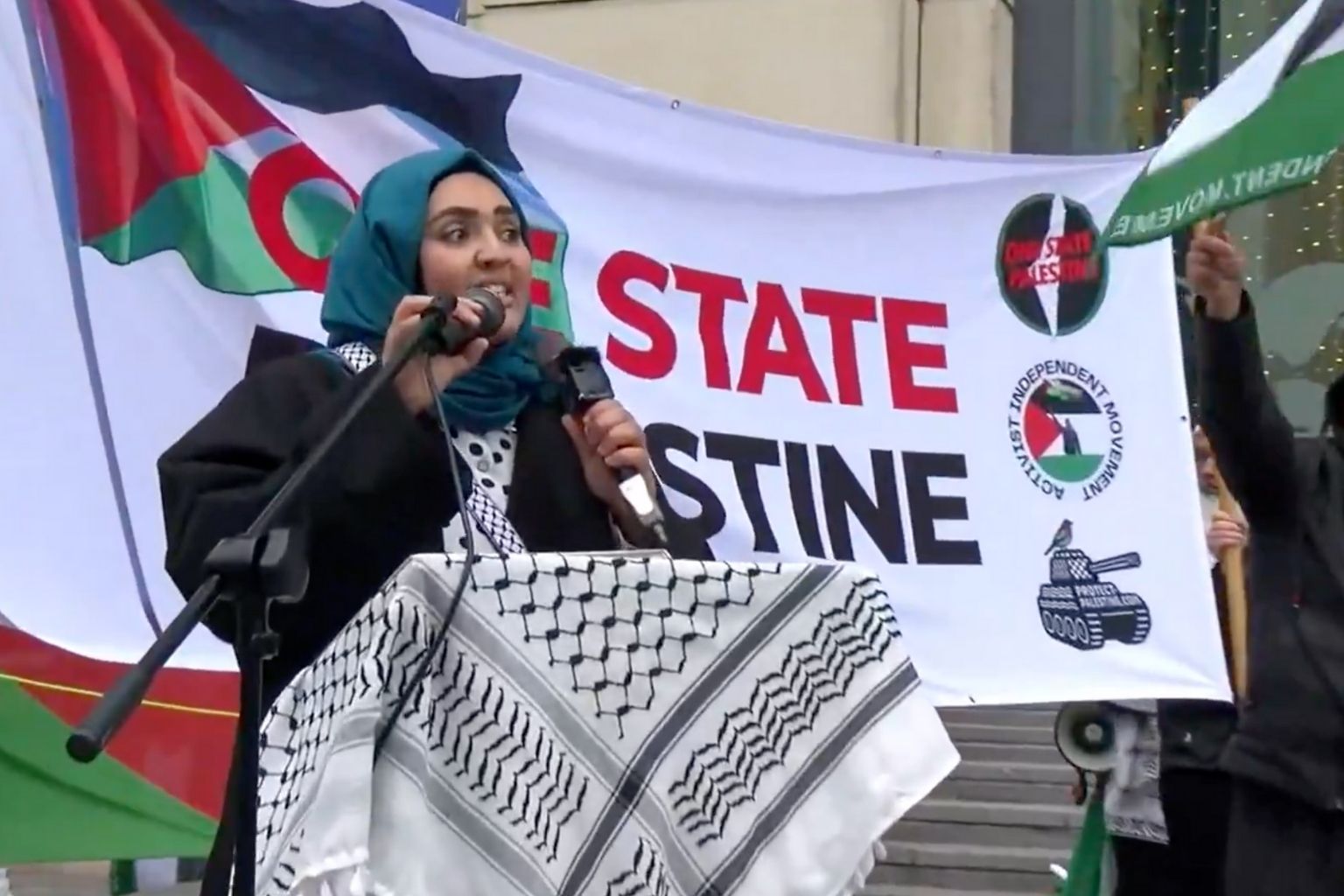 Police arrest pro-Palestine activist Latifa Abouchakra ahead of anti-Zionism event