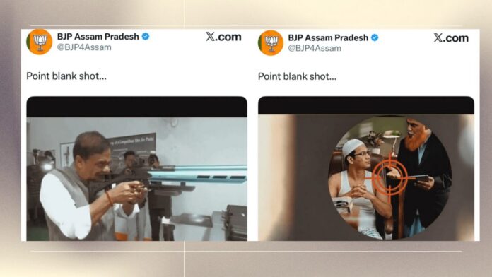 India’s ruling BJP deletes AI video showing Assam leader firing gun at Muslims