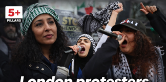 WATCH: Thousands march in London condemning US-Israeli war on Iran