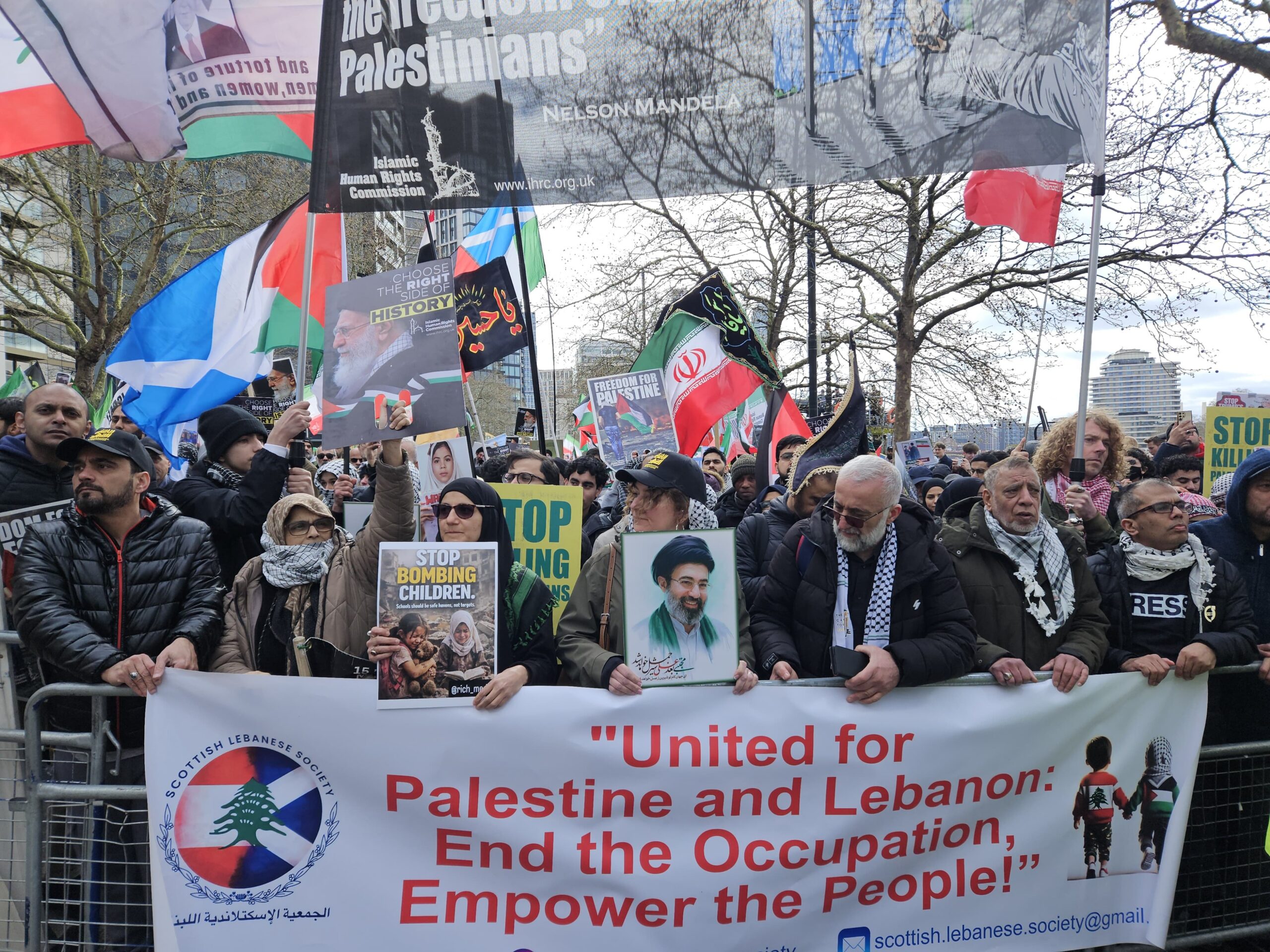 Al Quds Day rally in London draws thousands amid anger over war on Iran