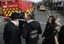 Three charged with arson over London Jewish ambulance fire