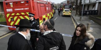 Three charged with arson over London Jewish ambulance fire