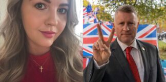 Islamophobe Ashlea Simon quits Britain First in mysterious circumstances