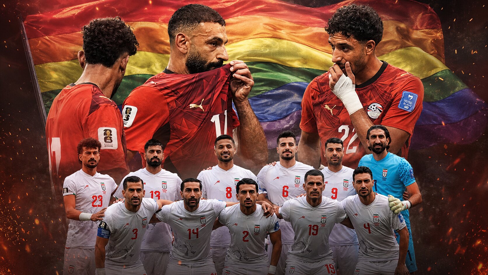 Iran and Egypt avoid talking about World Cup ‘Pride Match’ in Seattle