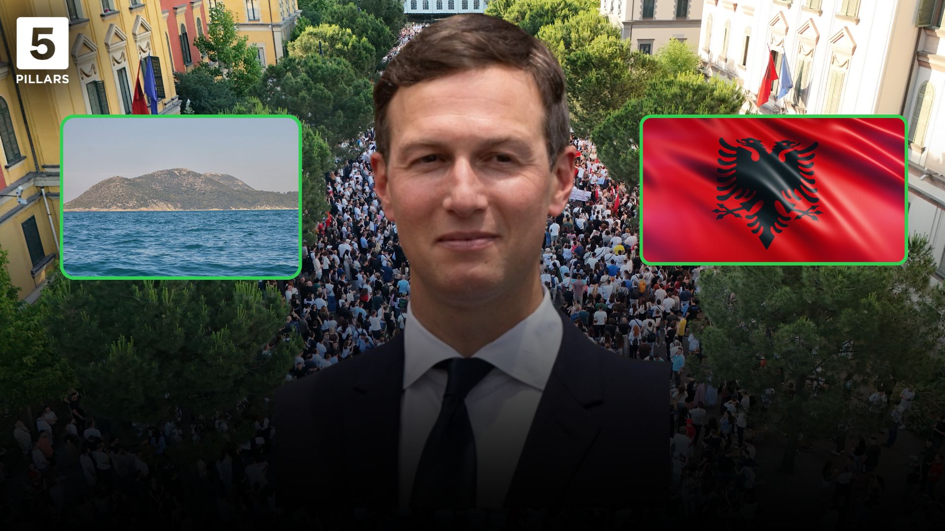 Albanians rally against Trump family resort project