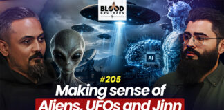 Blood Brothers #205: Making sense of aliens, UFOs, Jinn, and transhumanism