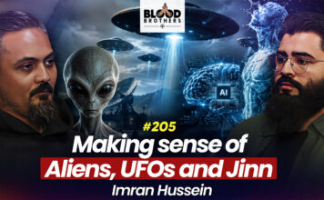Blood Brothers #205: Making sense of aliens, UFOs, Jinn, and transhumanism