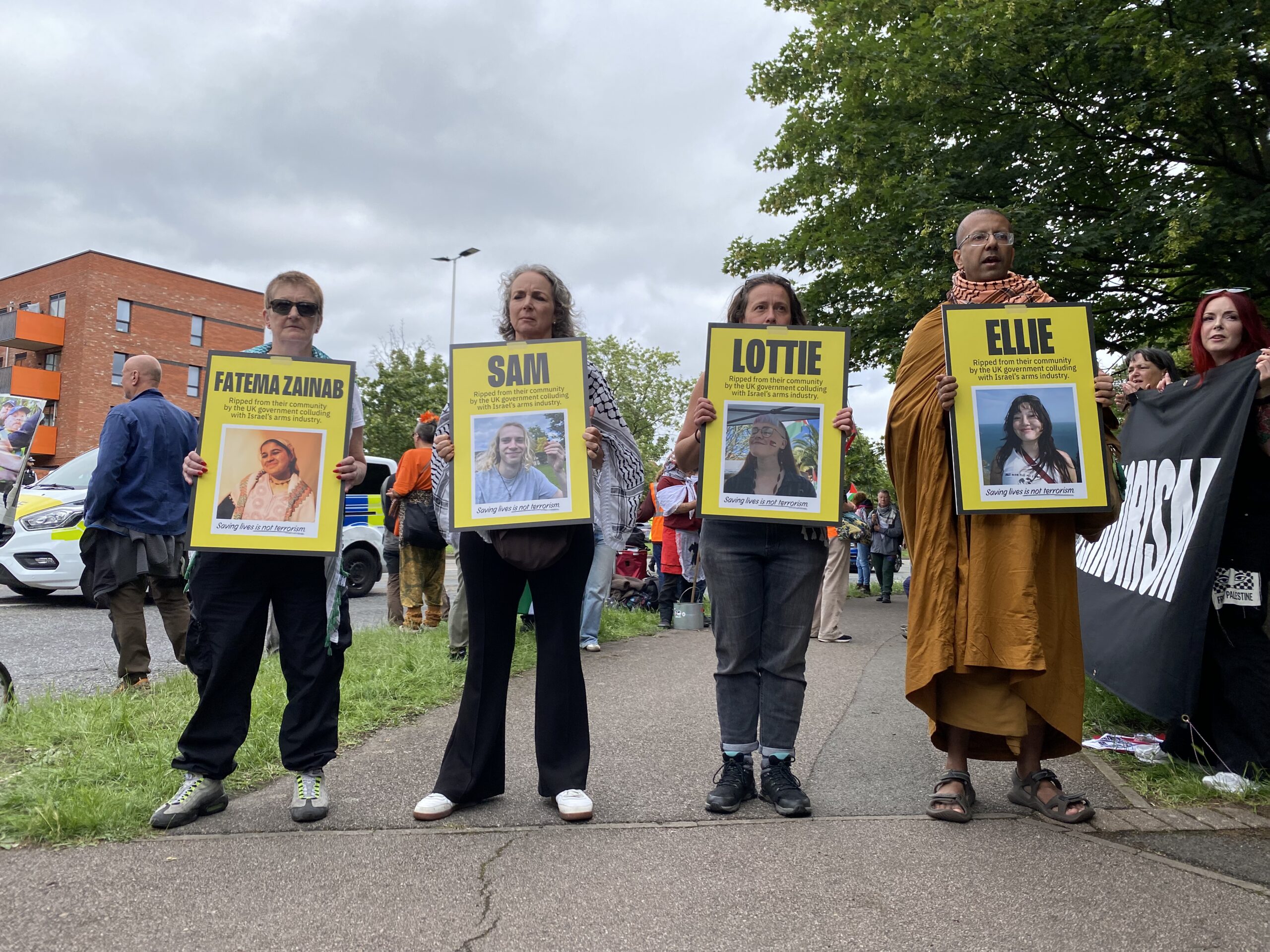 Filton 4 activists jailed for attacking Israeli weapons manufacturer Elbit Systems