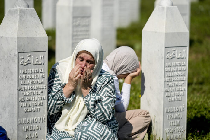 Thousands gather in Srebrenica to mark 31st anniversary of genocide as 10 more victims laid to rest