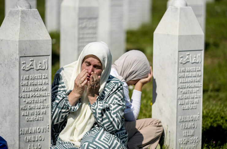 IN PICTURES: Thousands gather to mark 31st anniversary of Srebrenica massacre as 10 more victims buried