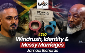 Blood Brothers #210: Windrush, Jamaica, messy marriages, domestic violence & AI