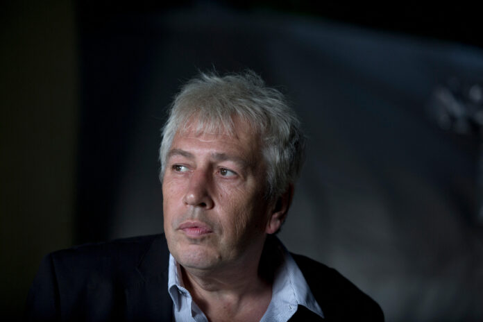 British journalist and broadcaster Rod Liddle, pictured at the Edinburgh International Book Festival where he talked about his latest book entitled 'Selfish Whining Monkeys'. The three-week event is the world's biggest literary festival and is held during